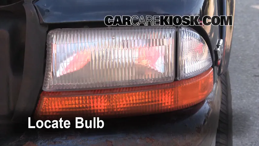 1999 Dodge Durango SLT 5.9L V8 Lights Turn Signal - Front (replace bulb)